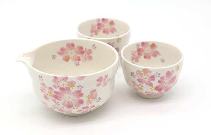 片口抹茶碗セット 華まつり 茶筅 茶杓付き 茶道具セット 初心者向け