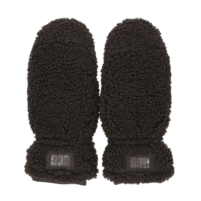 UGG 手袋 レディース 通販 ミトン 革 ポリエステル シープスキン 伝導