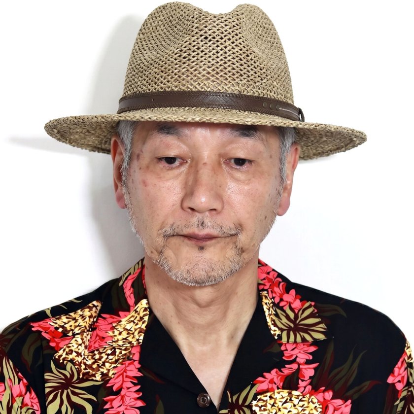 帽子 ハット メンズ 夏用 メッシュ 涼しい 日焼け防止 中折れ ストロー