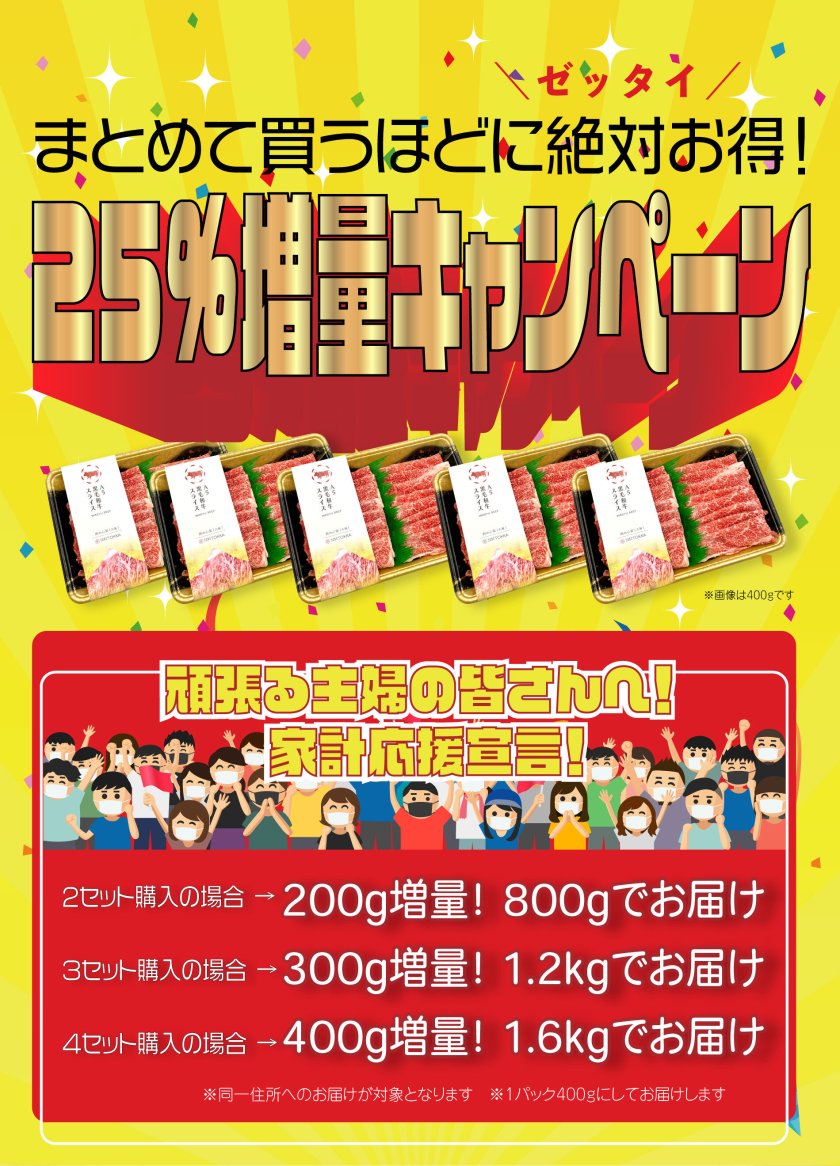 2点購入で200g増量】黒毛和牛 A5ランク スライス 300g 送料無料 国産