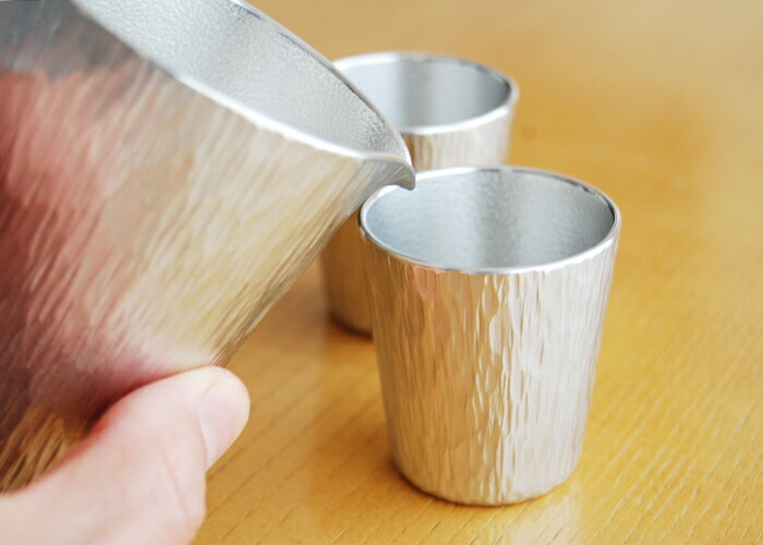 大阪錫器 片口セット 千早 錫製品 錫製 大阪 錫器 ぐい呑み ぐい飲み