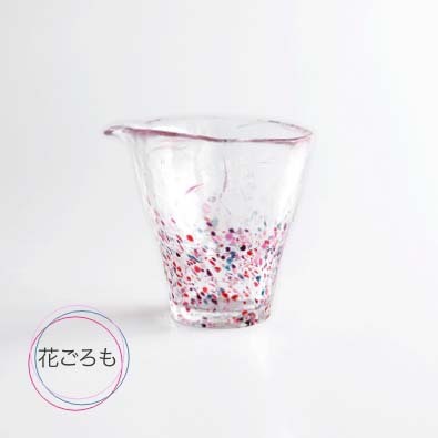 江戸硝子】うきよ 片口 徳利 ガラス 酒器 手作り 日本酒 - 【Lala