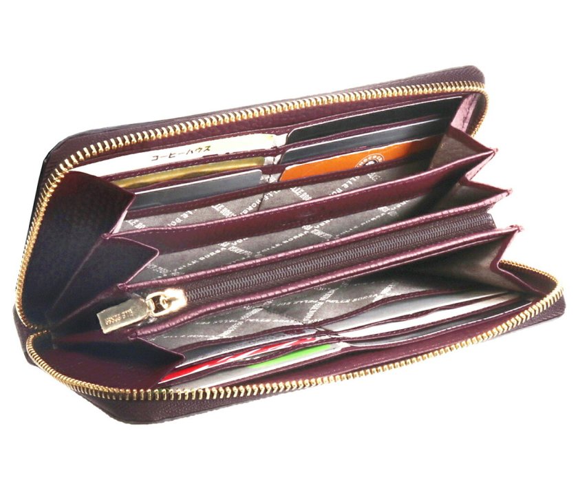 ペレボルサ PELLE BORSA ラウンドファスナー長財布 レネットグッズ 