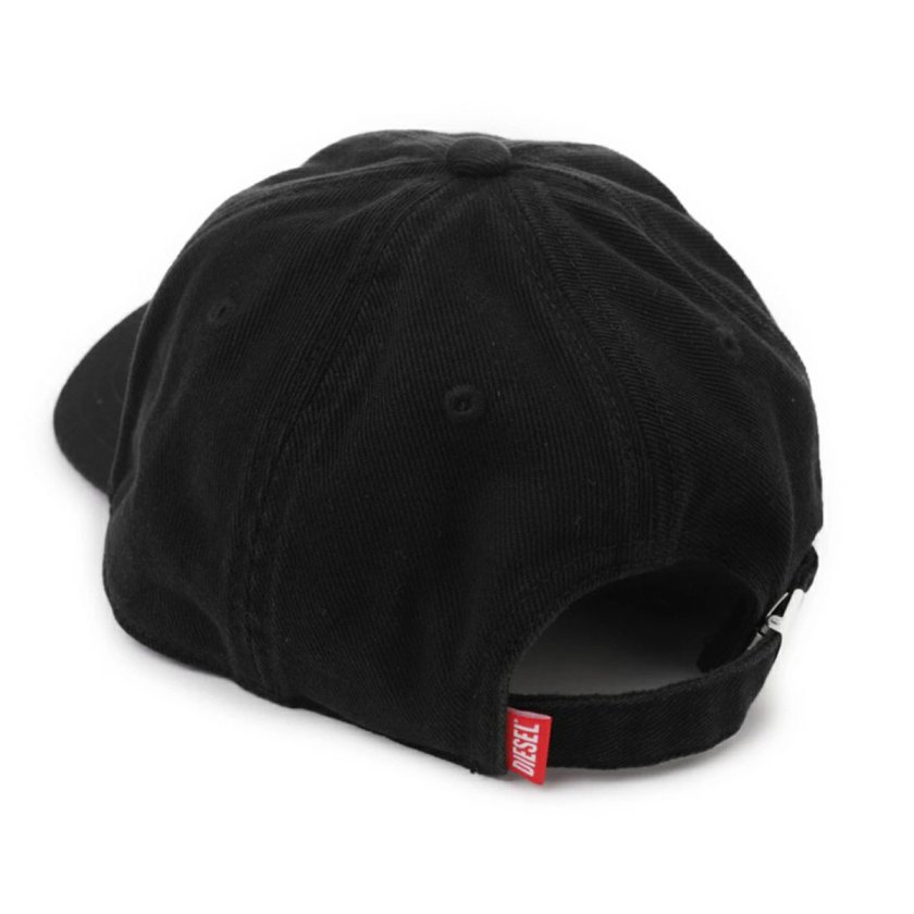 ディーゼル DIESEL 帽子 キャップ ロゴ コットン 6パネル ベースボール
