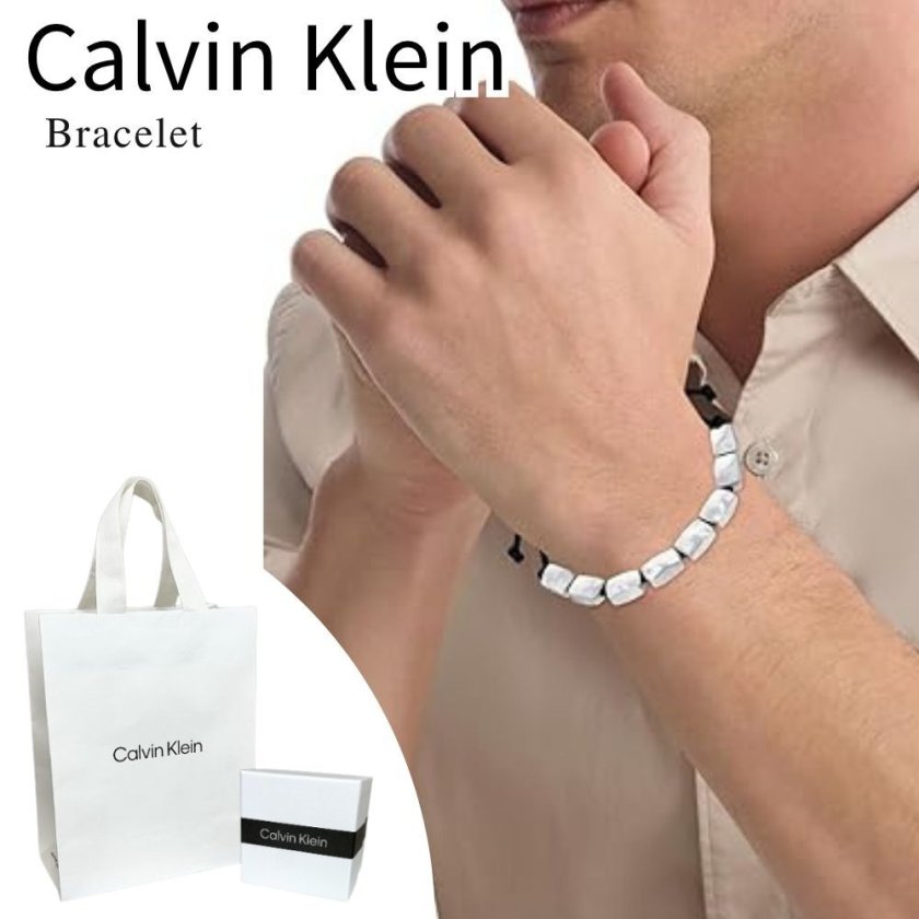 カルバンクライン ブレスレット メンズ レディース 正規品 ショッパー カルバンクライン ブレスレット メンズ レディース 正規品 ショッパー