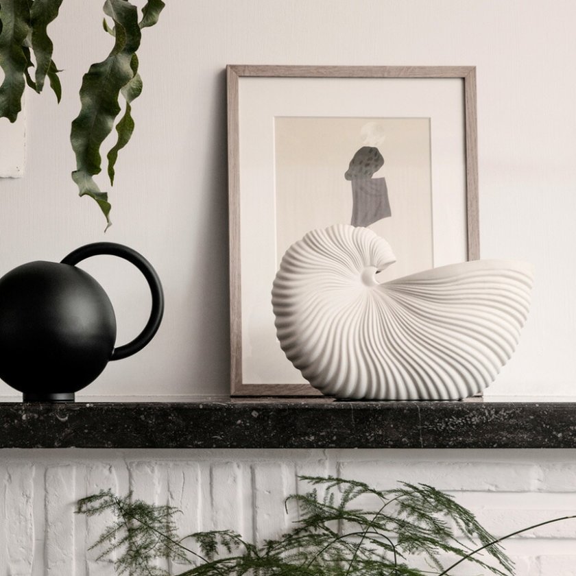 ferm LIVING ファームリビング シェルポット Shell Pot 北欧人気