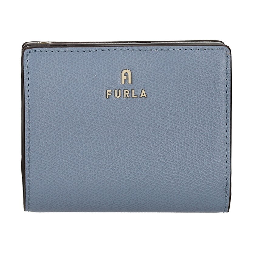 FURLA 二つ折り財布 ライトブルー フルラ FURLA 財布 二つ折り財布 折りたたみ財布 小銭入れ付き WP00307