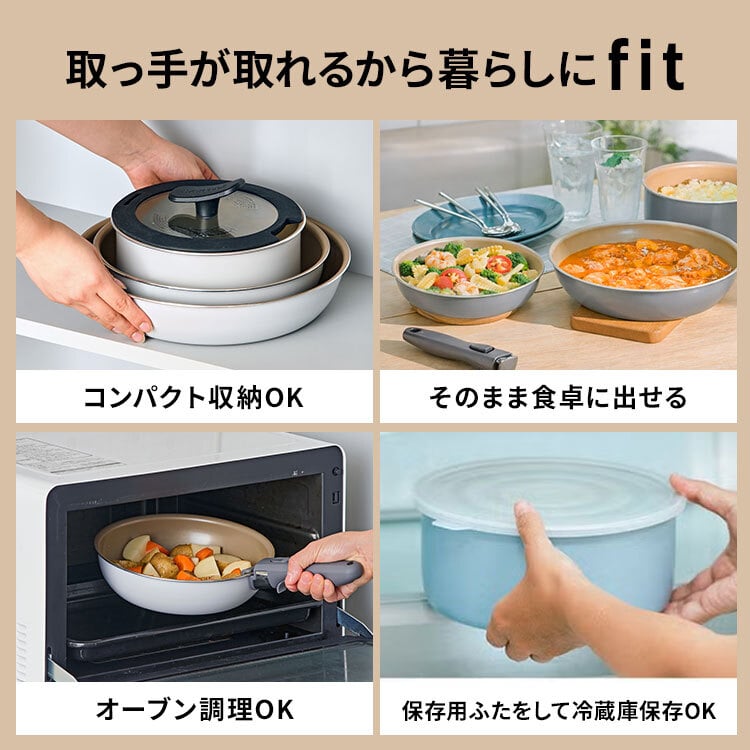 フライパン evercook fit エバークック 6点セット 15周年 限定デザイン
