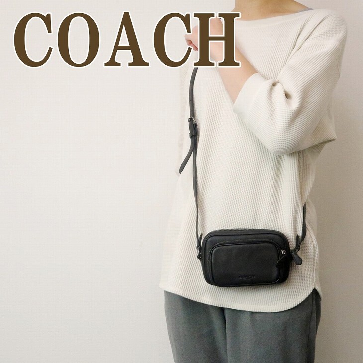 コーチ COACH バッグ レディース ショルダーバッグ 斜めがけ ブラック 