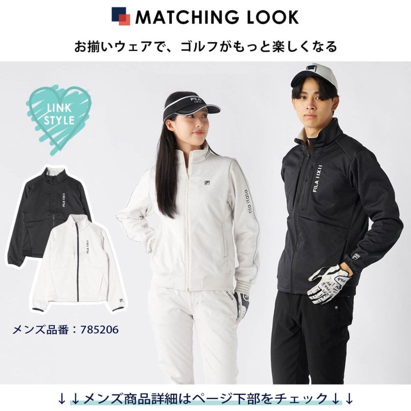 FILA GOLF フィラゴルフ ゴルフウェア レディース ジャケット 防風