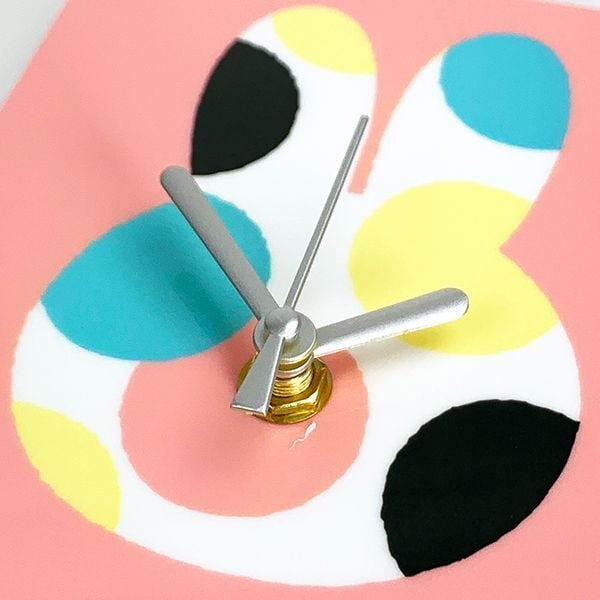 ミッフィー miffy アクリル時計 オータムカラー クロック インテリア