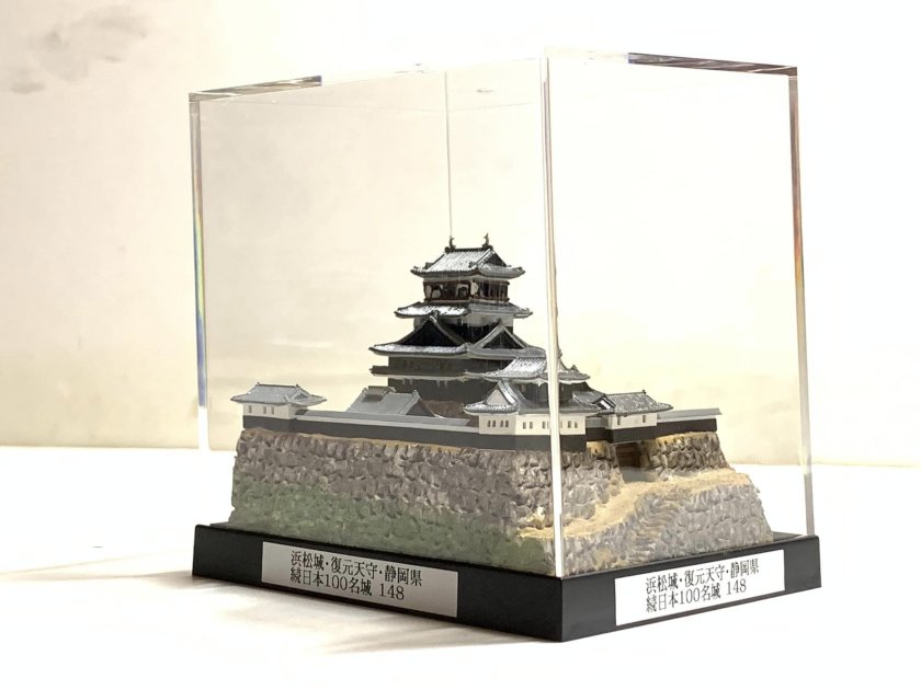 日本の城148 浜松城・静岡県 城コレ ケース付き お城のジオラマ模型