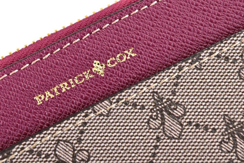 パトリックコックス 財布 長財布 ラウンドファスナー ジャバラ 紫