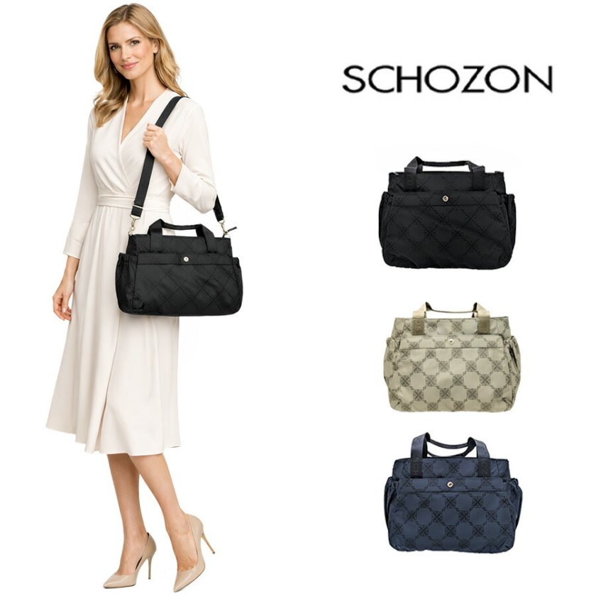 SCHOZON リエート トートショルダー 斜め掛け トート 日本製 普段使い 