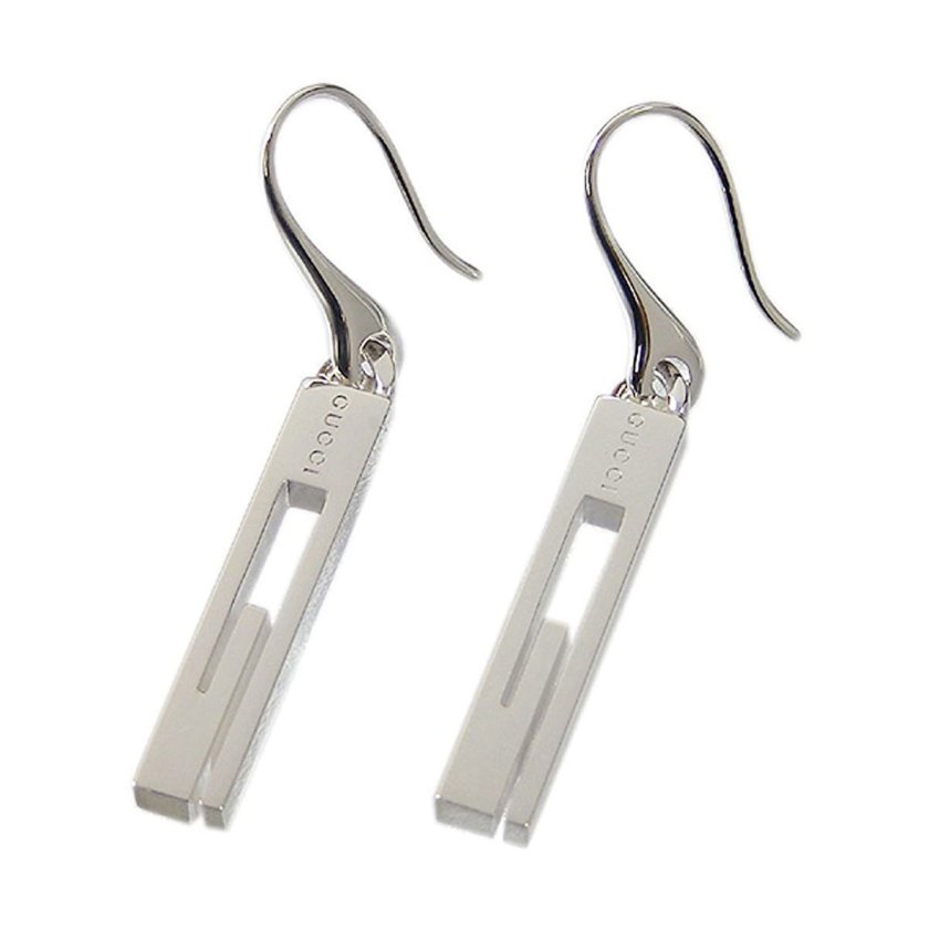 グッチ GUCCI ピアス BRANDED EARRINGS SLV 223359 J8400 8106 G 