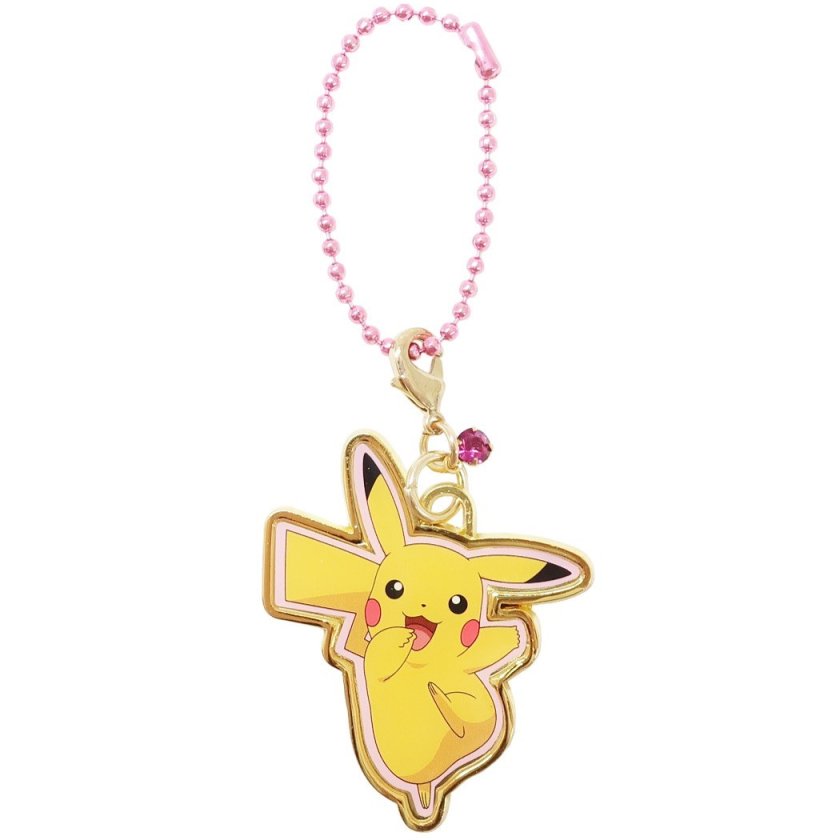 キーホルダー】【7月】【ルビー】ポケモン 誕生石カラーキーホルダー