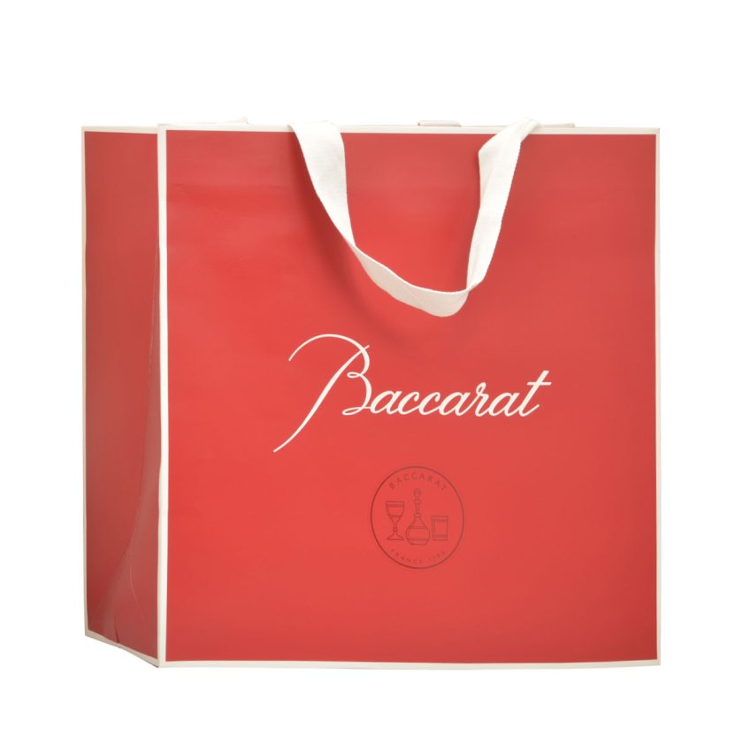 バカラ Baccarat ショップ袋 紙袋 手提げ ブランド ショッパー バカラ