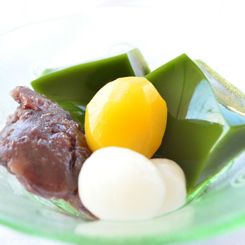 ひやひや抹茶スイーツセット2種6個 宇治抹茶ゼリー 黒わらび餅／ 抹茶