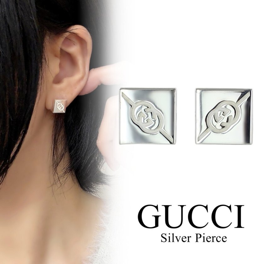 GUCCI シルバー ピアス GUCCI 【公式通販】