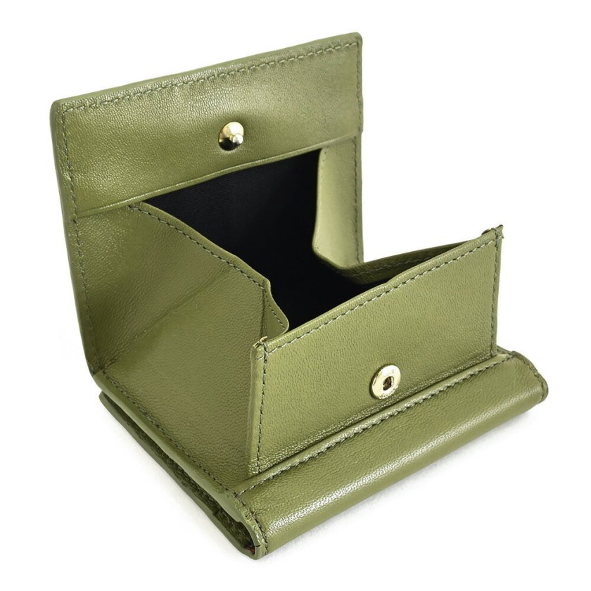 ポールスミス 財布 小銭入れ コインケース BOX型 二つ折り カーキ Paul