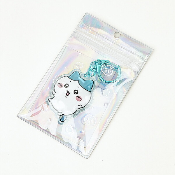 ちいかわ ぷっくりったいキーホルダー ハチワレ アクリル