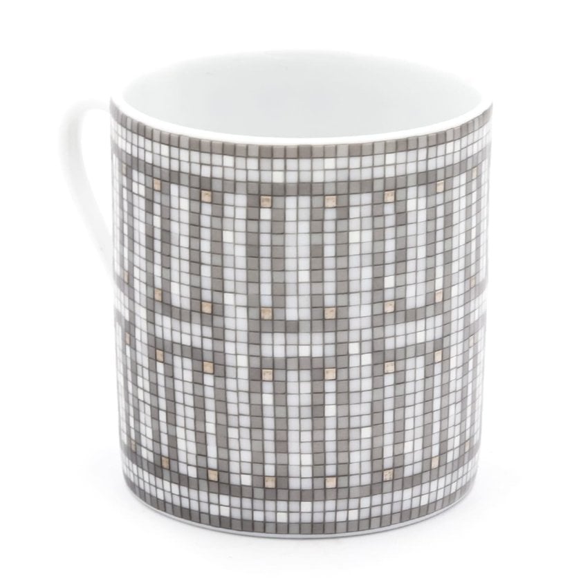エルメス　カップ＆ソーサー エルメス カップ＆ソーサー 2客セット HERMES コーヒーカップ モザイク