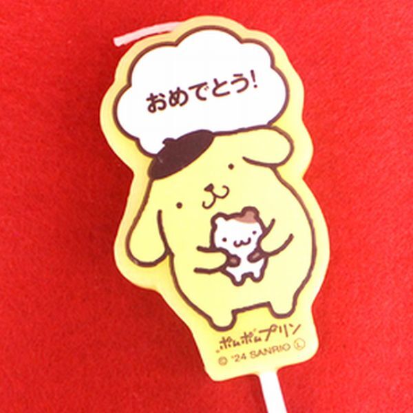 サンリオ キャラクターズ キャンドル1個 ハローキティなど（送料全国