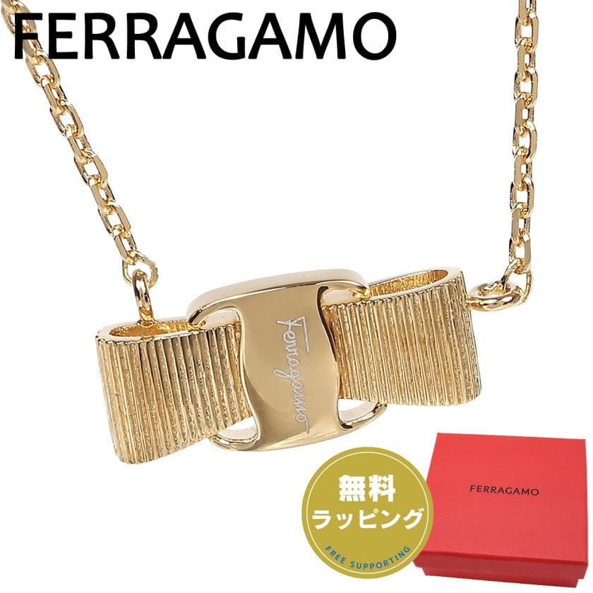 フェラガモ FERRAGAMO ペンダント ヴァラネックレス VARA レディース 