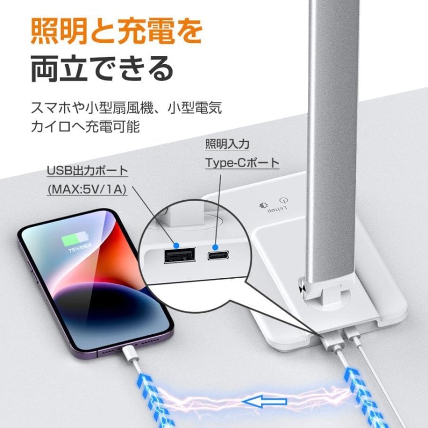 お中元ギフトにおすすめ】 デスクライト led 目に優しい 電気スタンド
