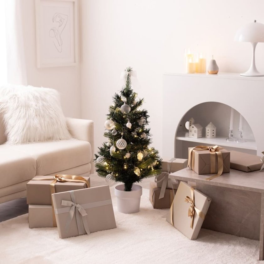 Fife（ファイフ） クリスマスツリー オーナメントセット 高さ90cm