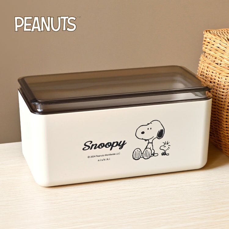 フードコンテナ スヌーピー パッキン付 保存容器 キャニスター SNOOPY
