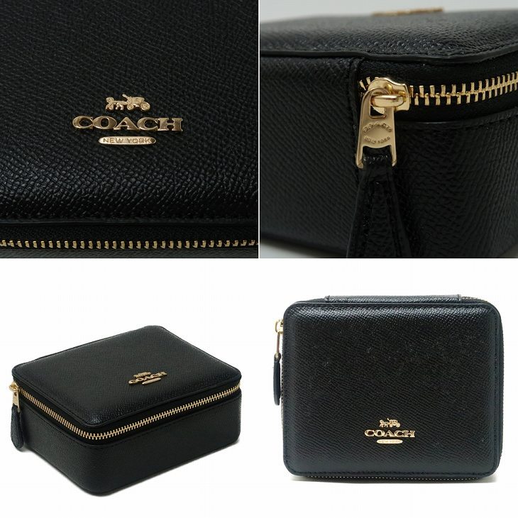 コーチ COACH ジュエリーボックス レディース ポーチ ケース 鏡