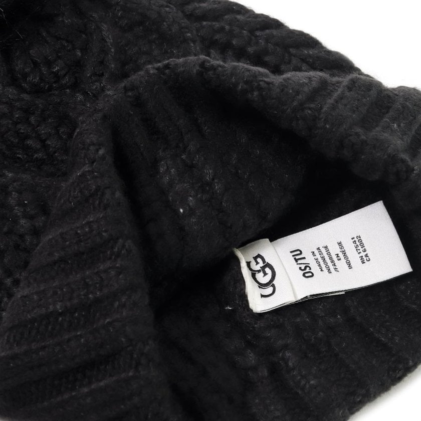 UGG 帽子 アグ 帽子 ニット帽 メンズ レディース ケーブル ビーニー