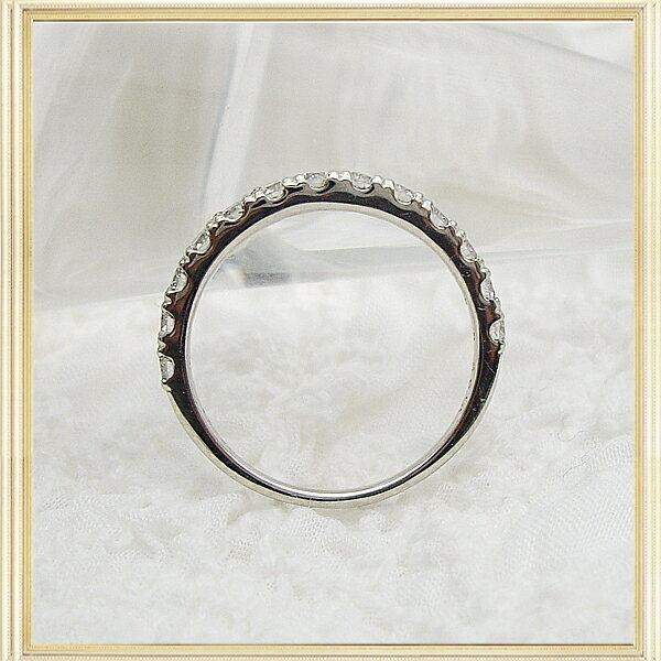 H＆Cダイヤモンド pt900 pt950【0.3ct】ダイヤモンド エタニティリング 