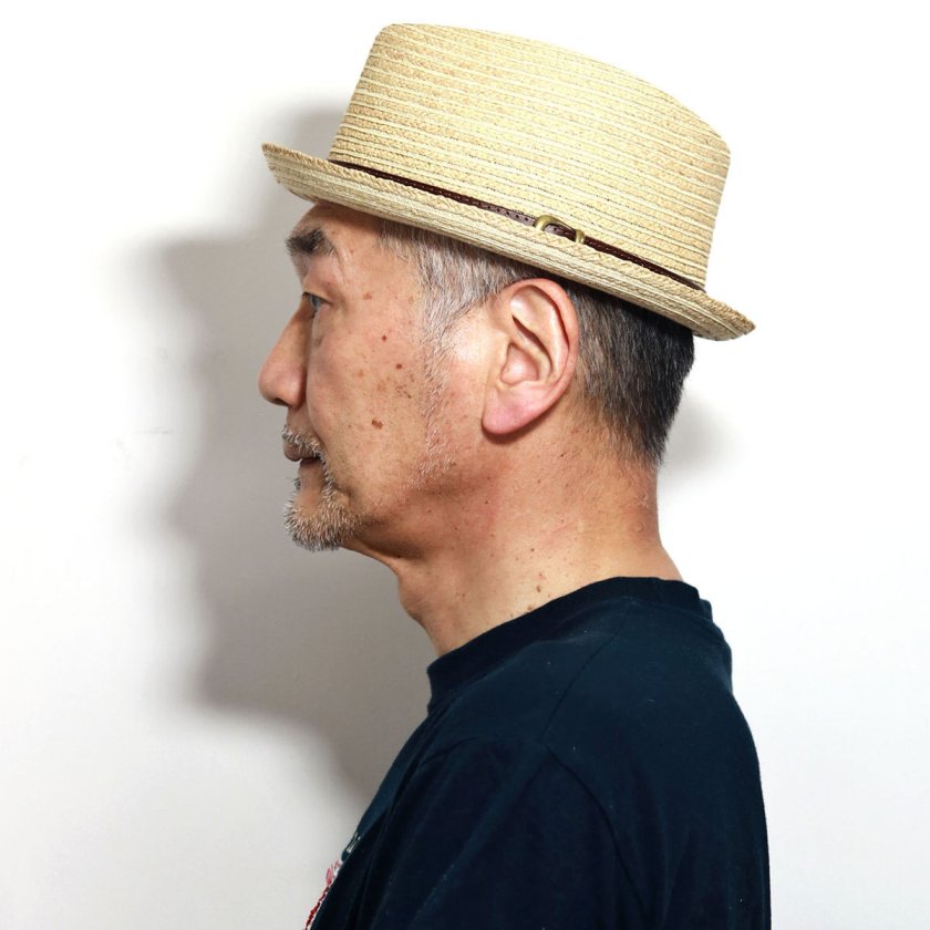 ガリアーノソルバッティ ハット ストローハット メンズ イタリア製