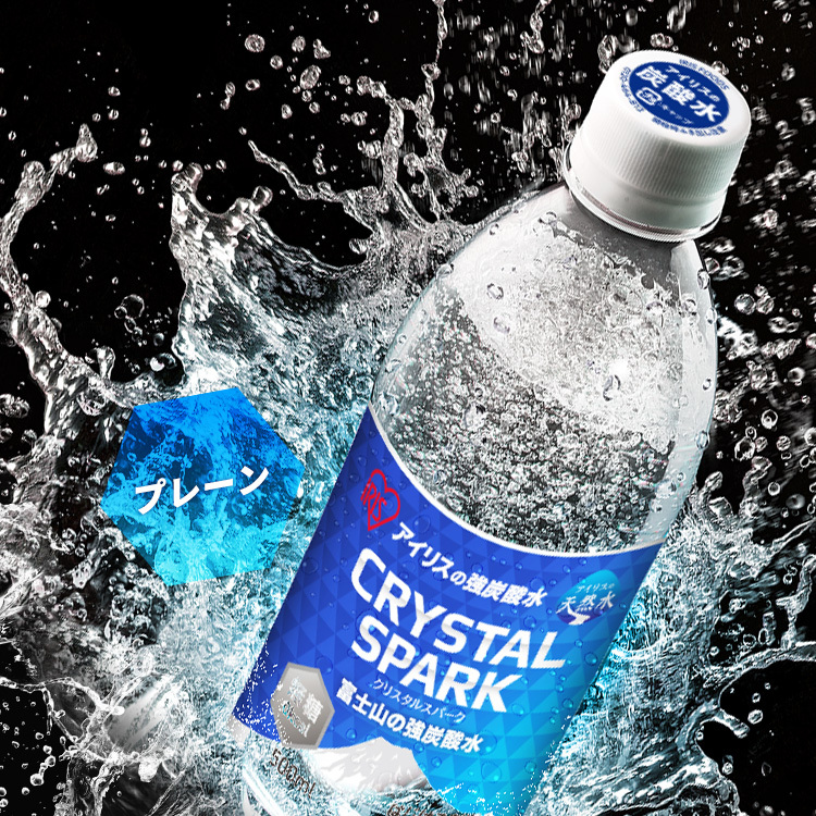 公式】CRYSTALSPARK クリスタルスパーク 富士山の強炭酸水 500ml×24