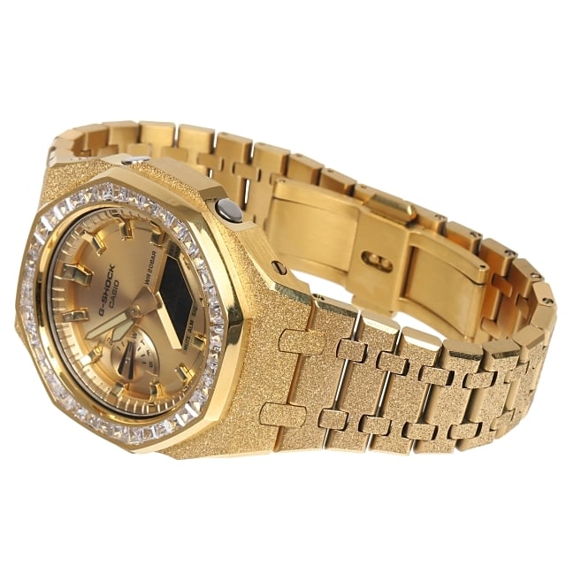 G-SHOCK GA2100gb GARISH GOLD フロステッド カスタム バゲッドカット