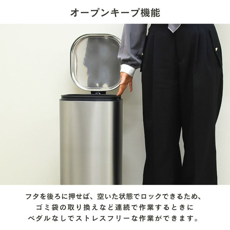 ステンレスダストボックス ゴミ箱 3分別 ステンレス ゴミ箱 分別 の