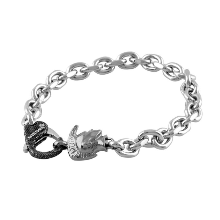 i*w様 ディーゼル　ブレスレット ブレイブマン ステンレス チェーン Y2K ディーゼル DIESEL ブレイブマン チェーン ブレスレット DX1146040