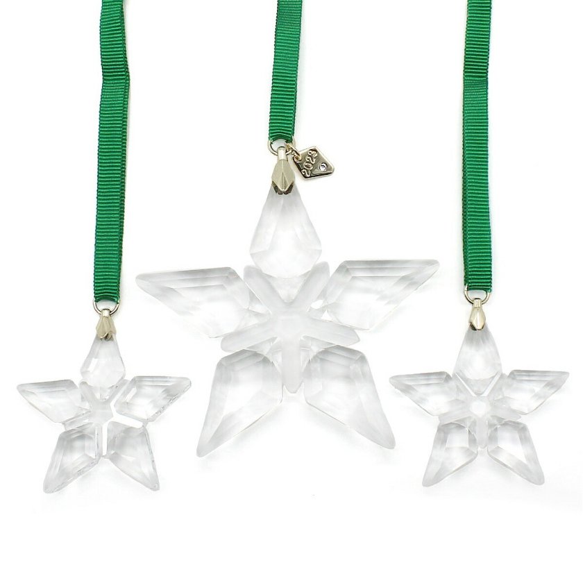 スワロフスキー swarovski オーナメント セット 星 スター 飾り