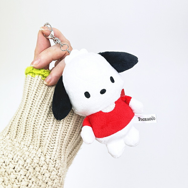 サンリオ ポチャッコ ダイカットぬいぐるみミラー キーホルダー Sanrio