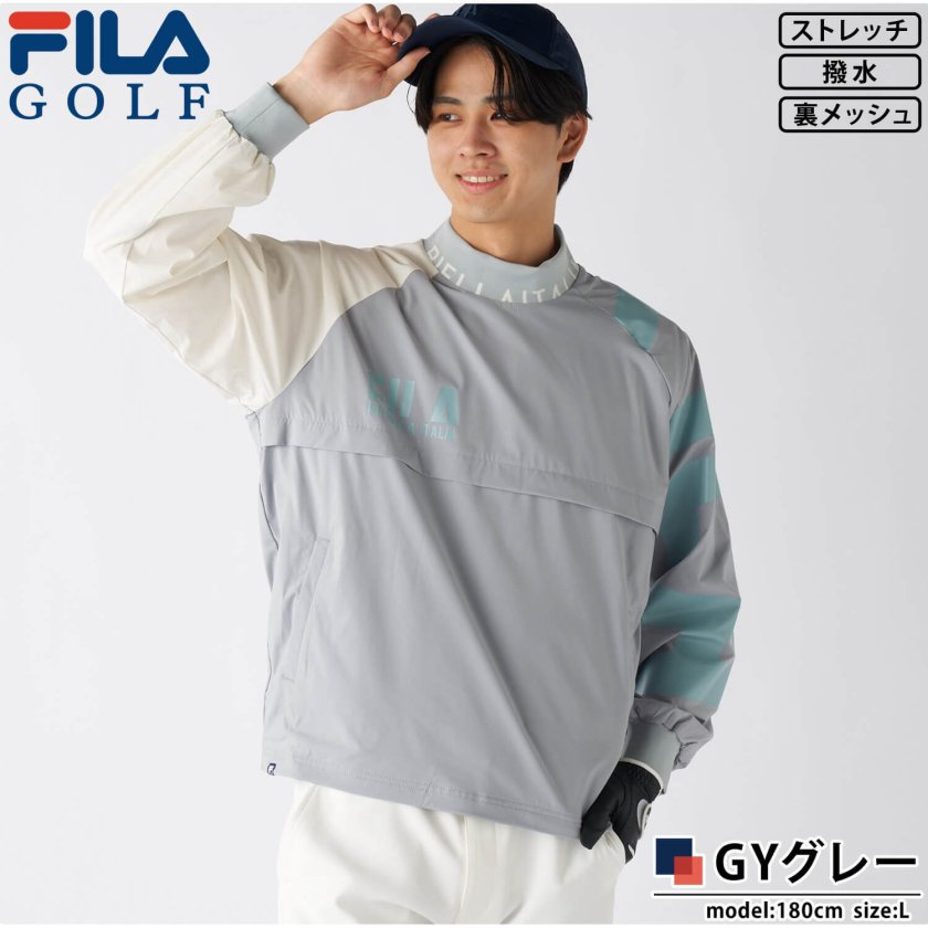FILA GOLF フィラゴルフ ゴルフウェア ブルゾン 長袖 メンズ 撥水