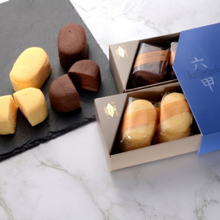 神戸洋藝菓子ボックサン】六甲カシミアチーズケーキ 10個入 プレーン5