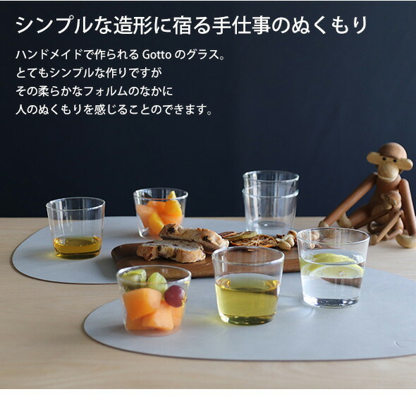 イッケンドルフ ミラノ GOTTO ワイングラス 250ml 4点セット ICHENDORF