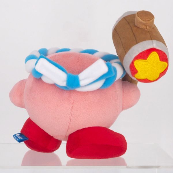 星のカービィ KP62 ハンマーカービィ (S) 人形 ピンク