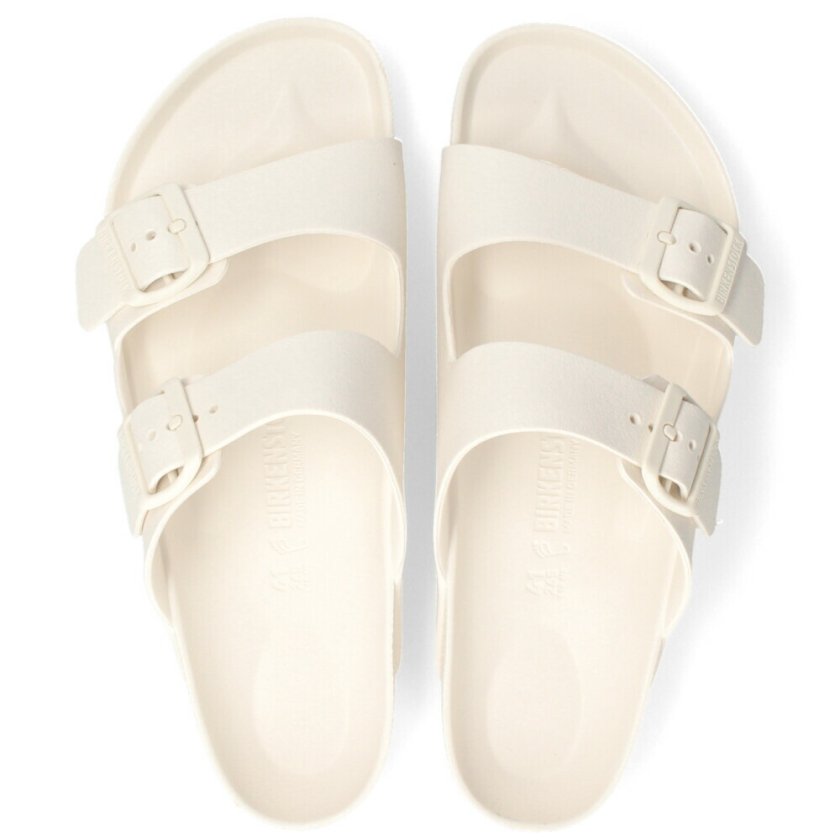 r*e様 BIRKENSTOCK サンダル ホワイト サイズ40 ビルケンシュトック アリゾナ EVA メンズ サンダル 白 コンフォート