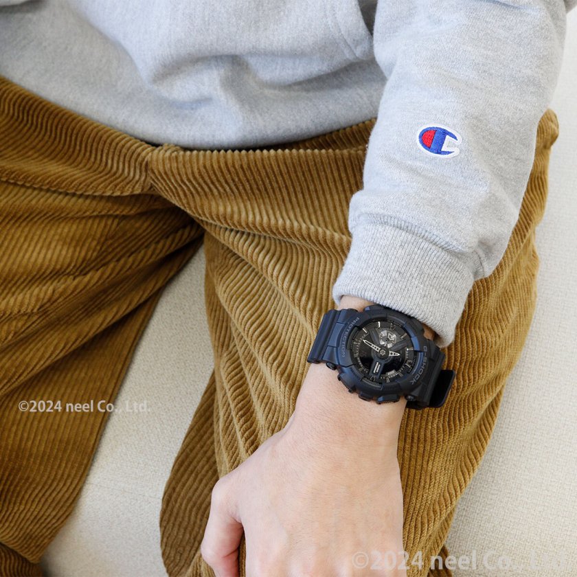 G-SHOCK ブラック カシオ Gショック 腕時計 メンズ GA-110-1BJF 