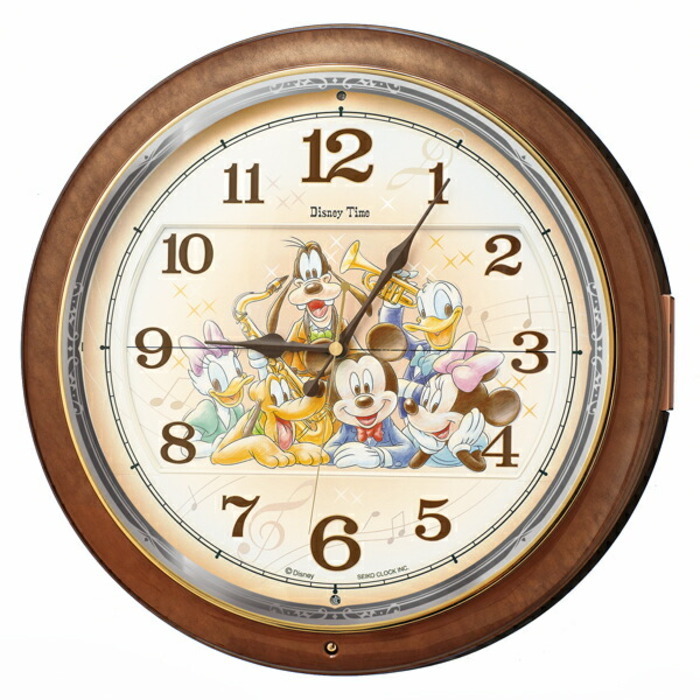 名入れ 文字入れ 無料】セイコークロック Disney(ディズニータイム
