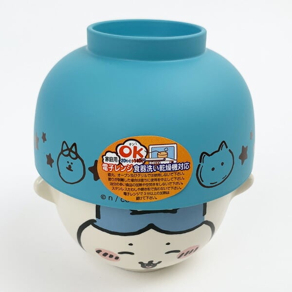 ちいかわ ハチワレ 汁椀茶碗セット 食器 ギフト 日本製 ブルー