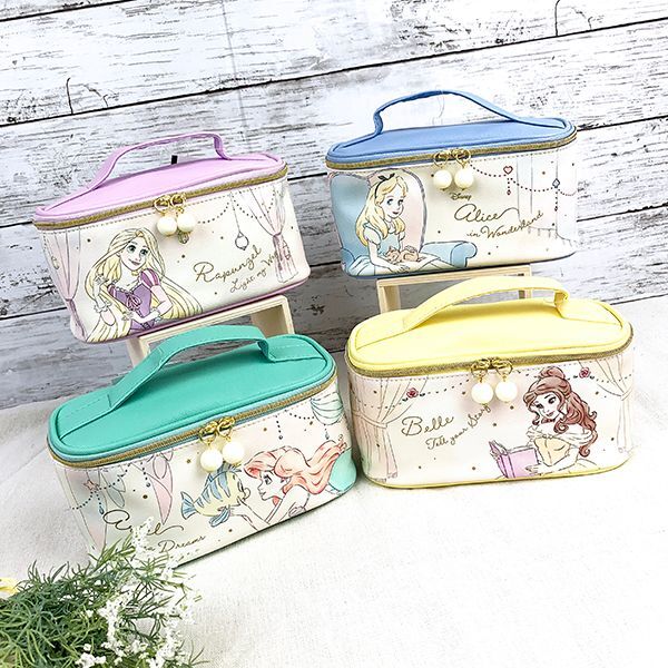 コスメまとめ売り　ディズニーボックスケース　ラプンツェルポーチ付き Disney プリンセス ディズニー バニティポーチ ラプンツェル Girls